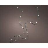 Lumineo 240 Micro-Led Flex Stringlights 18m - Green/ Cool White